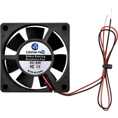 Ventilateur de refroidissement CC sans balais 24 V pour imprimante VORON, palier lisse inférieur 6020. (1/5)