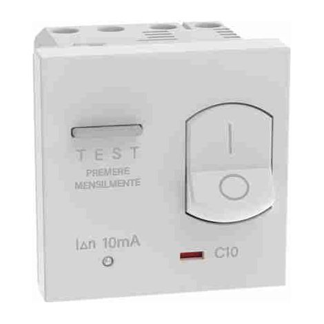 BTIJW4305A10 Interruttore differenziale magnetotermico Salvavita 1P+N - 10A 230Vac Icn 1,5kA