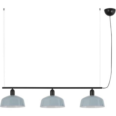 TATAWIN M metal 3L Colgante azul grisáceo