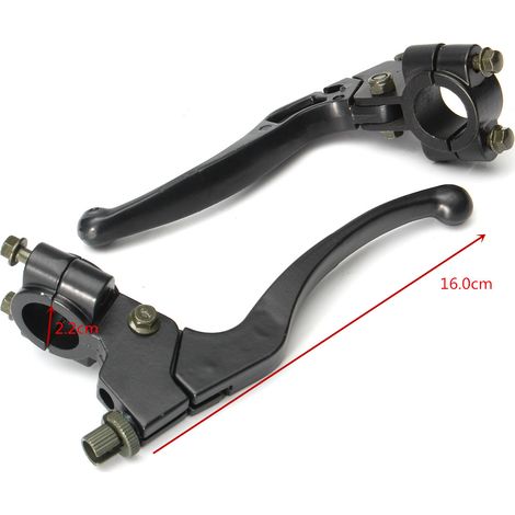 Pair Universial 7/8'' 22mm Brake & Clutch Lever for Honda for Yamaha Pit Bike