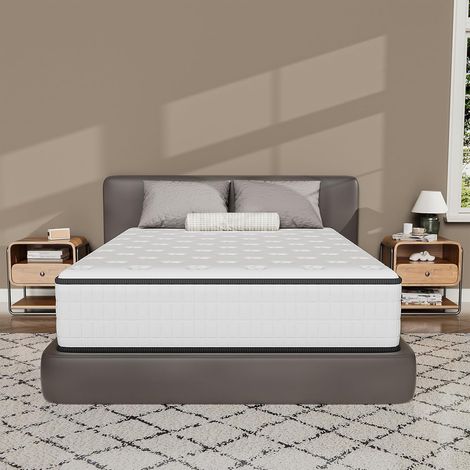 Matelas 180x200 cm Mousse 30 cm et Mousse A Mémoire Matelas DEWINNER ,Parfait Soutien Haute Resilience Ultra Respirante,réversible à Deux Faces entièrement utilisables