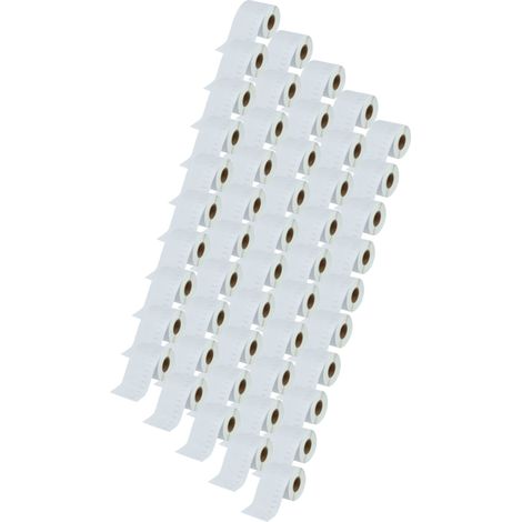 vhbw 50x Label Roll 59mm x 190mm (110 Label) compatible with Dymo LabelWriter 330 Turbo II, 400 Duo Label Maker White (1/4)