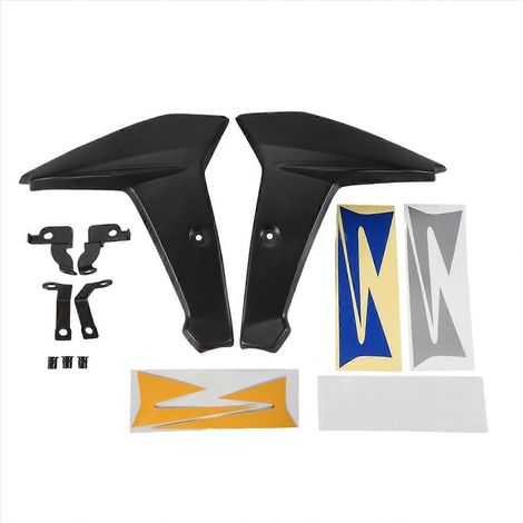Protecteur latéral de radiateur pour MT09 2014-2016, cache de protection en aluminium, habillage moteur robuste, kit de blindage moto, accessoire résistant aux chocs, compatible Yamaha MT-09 2015, gar (1/5)