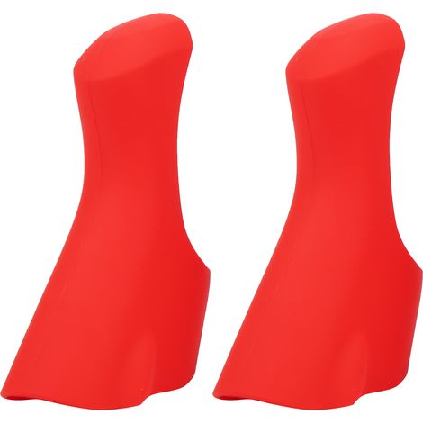 Komfortable Silikon-Lenkergriffe für Rennräder, Fahrradzubehör, rutschfester Schutz, rote Farbe