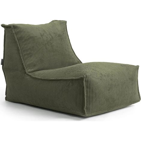 [GEBRAUCHT] B-Ware Mokebo Sitzsack Bean Bag Bodenkissen Eps Perlen Füllung Wohnzimmer Grün756
