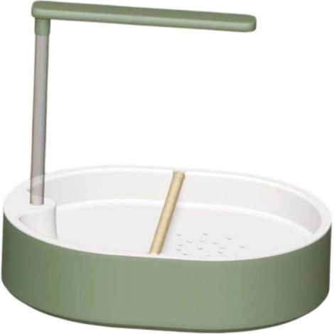 Douche pour Perroquet, Baignoire Automatique pour Oiseaux, Accessoires pour Cage à calopsittes, Fournitures pour perruches, Polyvalente et Portable, Style A (1/5)