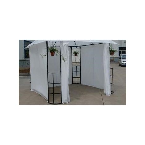 Tenda laterale per gazebo in poliestere