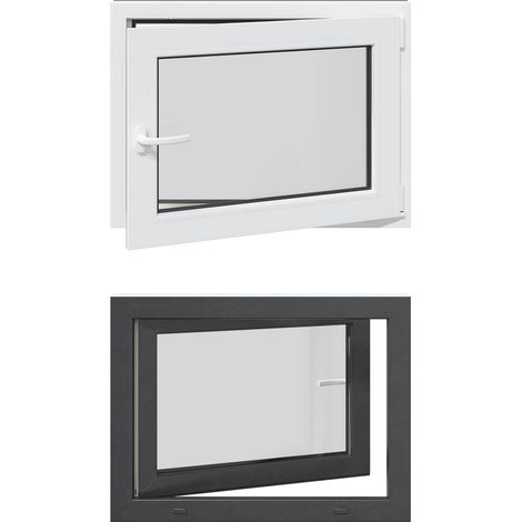 Kipp- und Drehfenster für den Keller RISOR 80 x 50 cm vidaXL