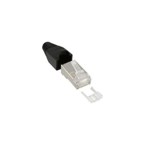 Conectores RJ45 Inline 74590S blindados protección anti-curva