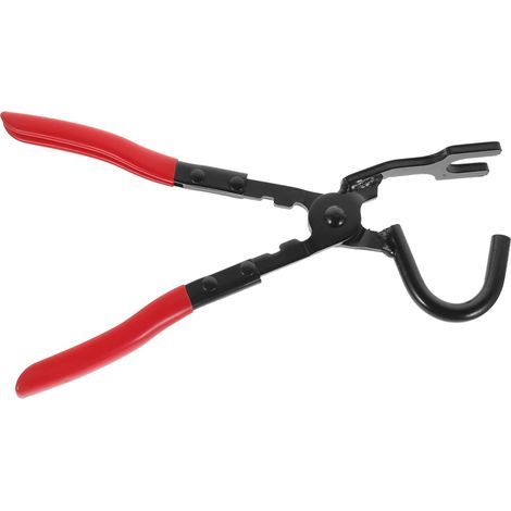 Applicable Outil de démontage outil de suspension d'échappement pince à suspension d'échappement pince pour cintres en caoutchouc d'échappement outils de voiture Black (1/5)