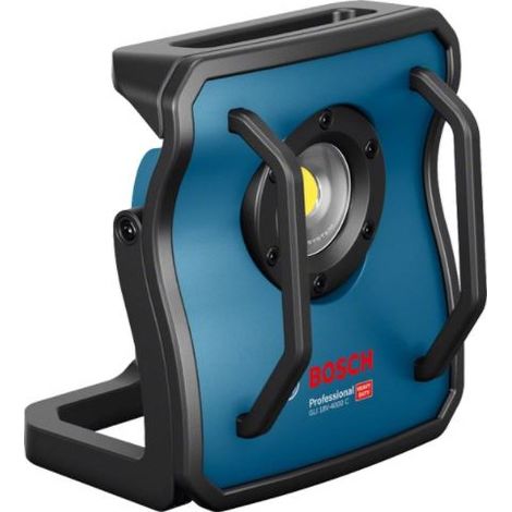 Bosch – Projecteur de chantier 4000 lumens – Alimentation 18V – Boîtier métallique robuste – Bluetooth pour contrôle à distance – 601446800