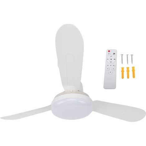 Deckenventilatorleuchte mit Fernbedienung – 3000K–6500K, moderne, dimmbare Einbauleuchte für Schlafzimmer, Küche, Garage (1/5)