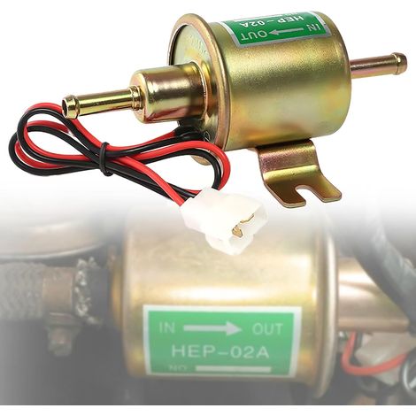 Kraftstoffpumpe, elektrische Benzinpumpe, universelle 12V HEP-02 A, Kfz-Kraftstoffpumpe, universelle Hochdruck-Kraftstoffpumpe, Hochleistungs-Dieselpumpe, Pumpe (1/5)