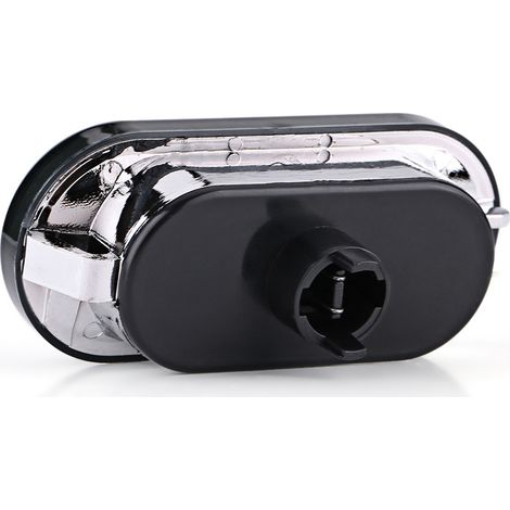 Paar bernsteinfarbene LED-Seitenmarkierungsleuchten für Bora MK4 B5 B5.5, schwarze Linse, automatische Blinker, 2 Stück (1/5)