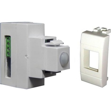 Sirsen sensore incasso a doppia tecnologia filare universale compatibile Bticino Light bianca - DT-KEY