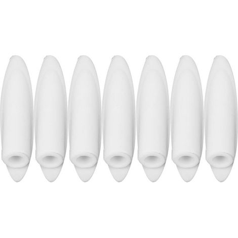 100 bouchons en bois de 9,5 mm pour gabarit de perçage, accessoires pour outils de travail du bois (blanc) (1/5)