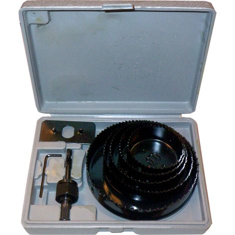 Coffret de 8 scies sauteuses Lams 5 63/75/88/100/127 mm