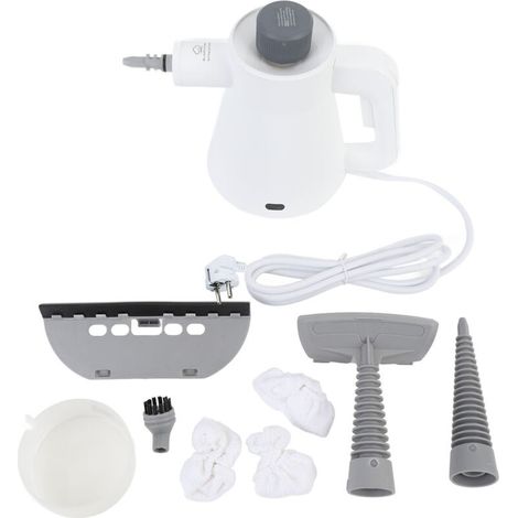 Nettoyeur à vapeur portatif 1000W, polyvalent, Portable, haute température, pression pour meubles de maison, vêtements, canapé, voiture, prise ue 110-220V (1/5)