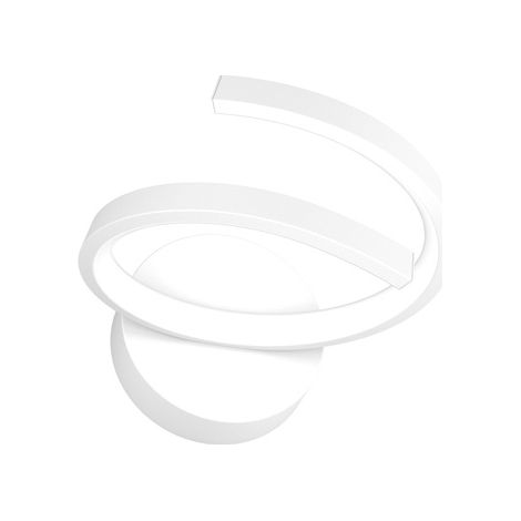 Applique Moderna Tornado Alluminio Bianco Led 12W Luce CaldaNaturale (1/3)