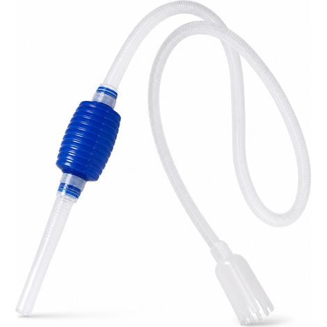 Siphon de nettoyage 143 cm pour aquarium avec tuyau souple (1/5)