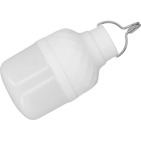 Ampoules solaires monocristallines en silicone, ampoules LED portables rechargeables à énergie solaire pour tentes de randonnée. (1/5)