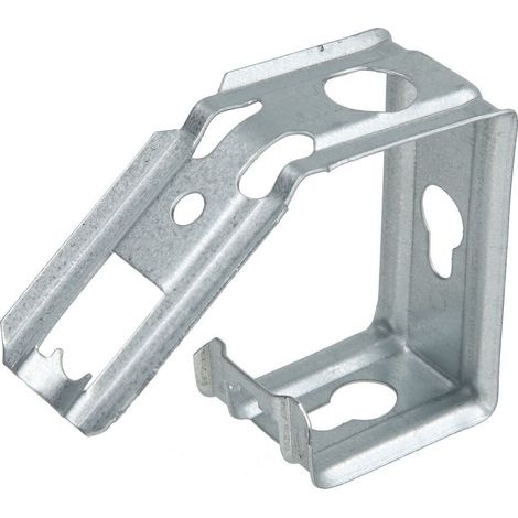 Niedax metal coleccionista soporte 56 x 34 mm galvanizado