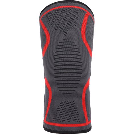 Sportliche Kniekompressionsbandage – Atmungsaktive, rutschfeste Unterstützung für Outdoor-Aktivitäten (Größe XL) (1/5)