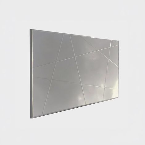 Espejo de pared moderno decorativo 130x62 cm Arven