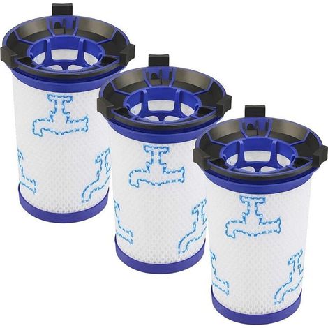 Filtre De Remplacement - Filtre Hepa Lavable Pour Aspirateur Rowenta Air Force 360 Et Tefal Air Force 36090 - Compatible RH90 TY90 - Lot De 3 Filtres Et 1 Brosse (1/5)