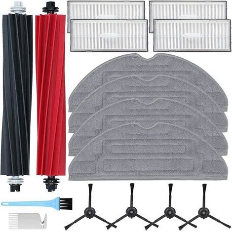 AiLomey Kit accessoires pour Roborock S8 Pro Ultra Pices de Rechange pour Roborock S8 S8 Plu BROSSE ET ACCESSOIRE D’ASPIRAT (1/5)