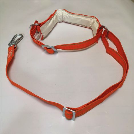 Ceinture de sécurité électrique norme nationale, renforcée et élargie, avec longe ajustable pour travaux en hauteur (1/5)