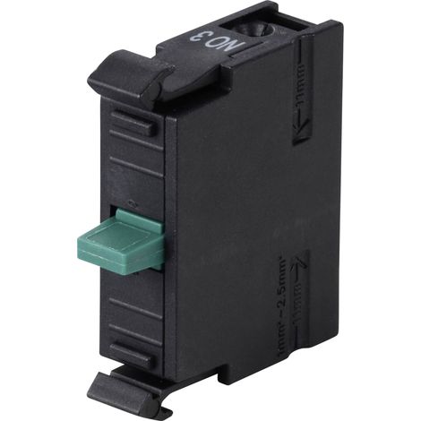 TRU COMPONENTS K SOCKET 1NO Élément de contact 1 NO (T) 250 V/AC 1 pc(s) (1/2)