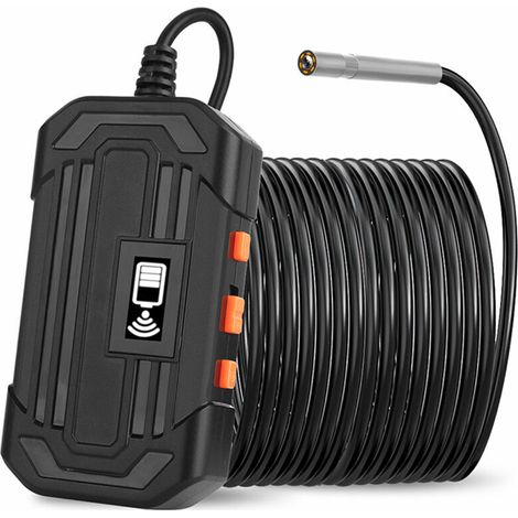 Fidelity Connected Industrielle Sans Fil Endoscopie Endoscope Camera D'Inspection Integree 6Pcs Led A Intensite Variable (10 M Dur Wire) (1/5)