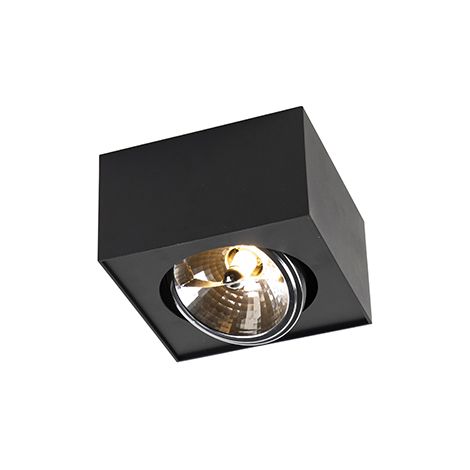 Design Surface Mounted Spotlight Black Adjustable - Kaya (1/4)