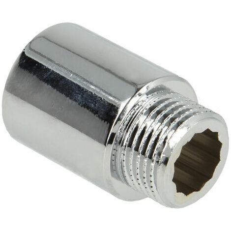 Rallonge de robinet LUX DN 15 (1/2") x 30 mm laiton chromé