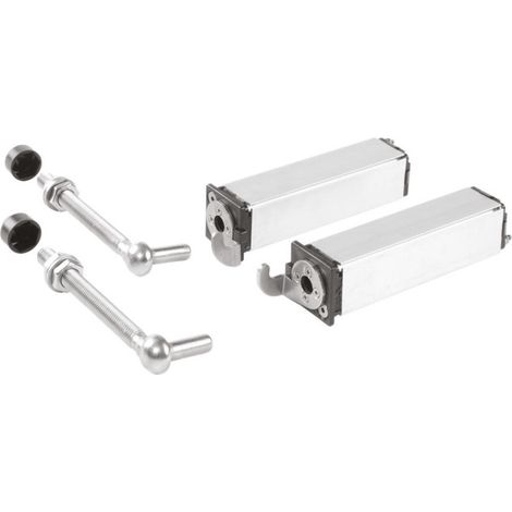 Locinox Bisagra Swing acero 150 mm para portón (1/3)