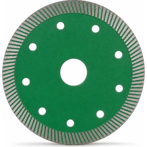Lame diamant 108 dents pour coupe carrelage marbre béton 10,4 cm (1/5)