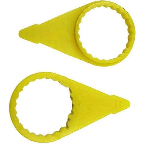Indicateurs d'écrous de roue jaunes pour camions, paquet de 200 (32), indicateur de sécurité pour écrous de roue desserrés (1/5)
