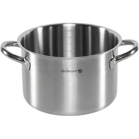 De Buyer Prim Appety pentola senza coperchio argento 3,5 L