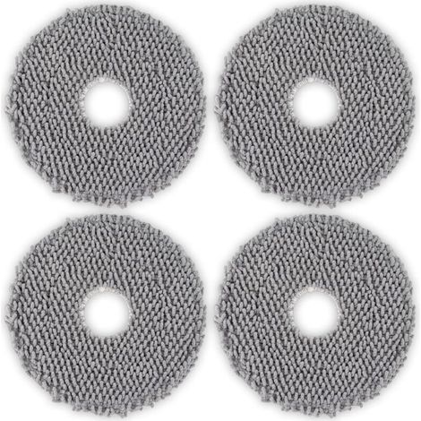 (4 piezas) Almohadillas de repuesto para fregona Plus 505 Combo, compatibles con las fregonas robot Plus 505 Combo y Plus 405 Combo, accesorios para fregonas -Crezuo (1/4)