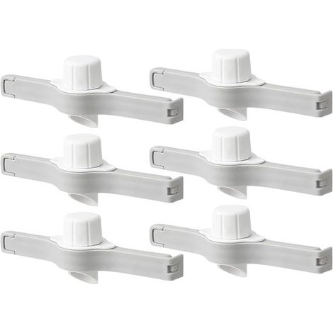 Clip per alimenti con tracolla - 6 pezzi, ideali per cucina e ufficio (1/5)