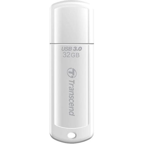 Transcend JetFlash elite 730 32GB USB 3.0 lecteur USB flash 32 Go USB Type-A 3.2 Gen 1 (3.1 Gen 1) Blanc (1/4)