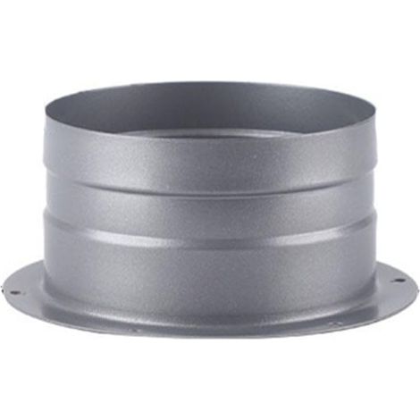 Réducteur de conduit, 100 mm en métal, adaptateur de bride de tuyau d'air, bride de tuyau d'aération, raccord de tuyau de conduit, adaptateur de tuyau de réduction, connecteur de réduction (1/5)