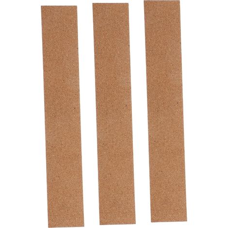Lot de 3 bandes adhésives en liège pour tableau mémo mural, (1/5)