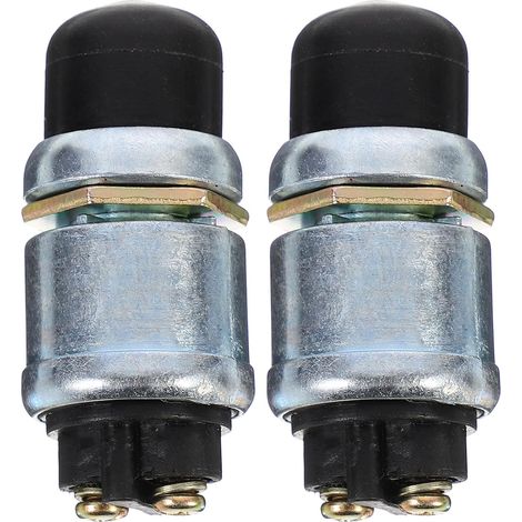 2 boutons démarrage moteur - plastique étanche - pour marine (1/5)