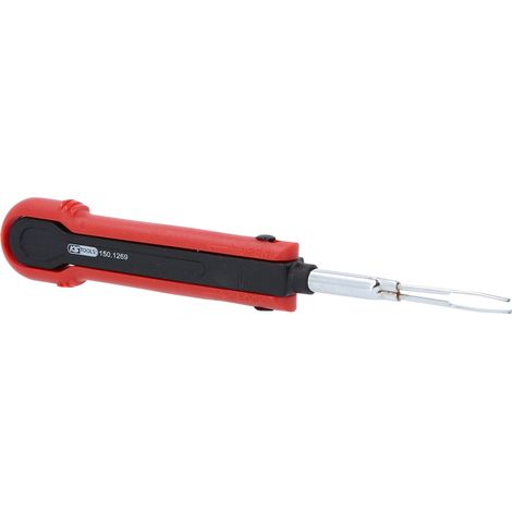 KS Tools Entriegelungswerkzeug für Flachstecker/Flachsteckhülsen 2,8 mm, 4,8 mm, 5,8 mm, 6,3 mm - 150.1269 (1/5)