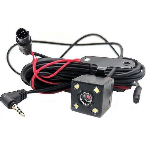 Caméra de recul HD 5 broches pour voiture, vision nocturne, grand angle 170°, accessoires de stationnement. (1/5)