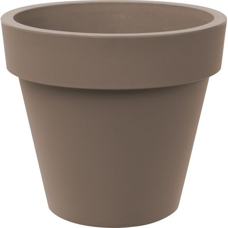 TeraPlast Standard One 50 cm Vaso Cappuccino Resina