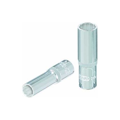 KS Tools 1/4" CHROMEplus 12-kant-Stecknuss, lang, 6mm (1/3)