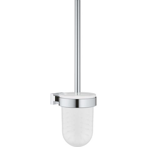 Grohe Essentials Cube - Toilettenbürstengarnitur, verchromt / Glas 40513001 (1/2)